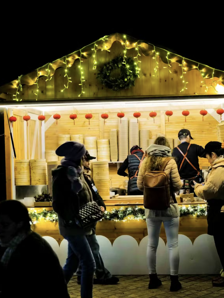 Winter lichtfestival in Jardin d'Acclimatation