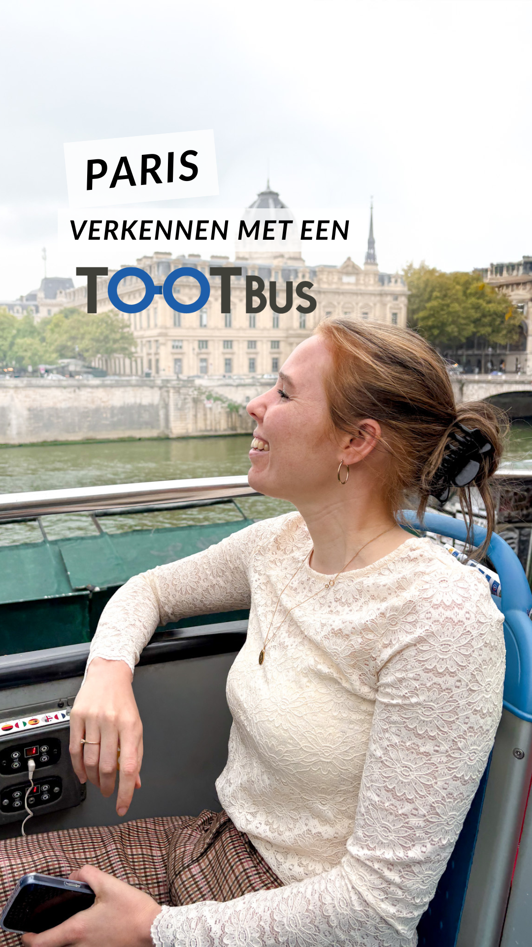 Bekijk onze Instagram Reel over de hop-on hop-off bus in Parijs