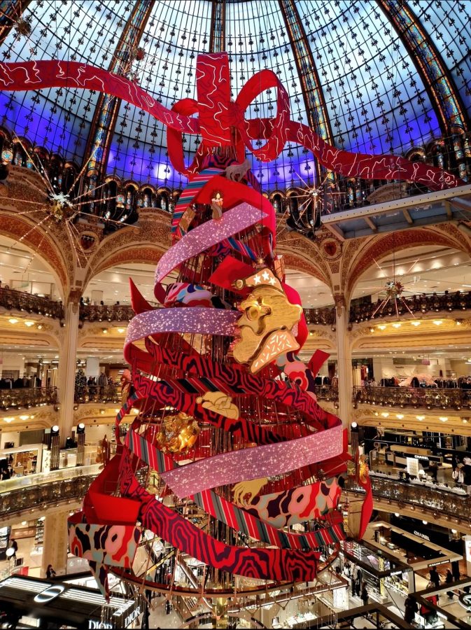 De Kerstboom in Galeries Lafayette, 2025