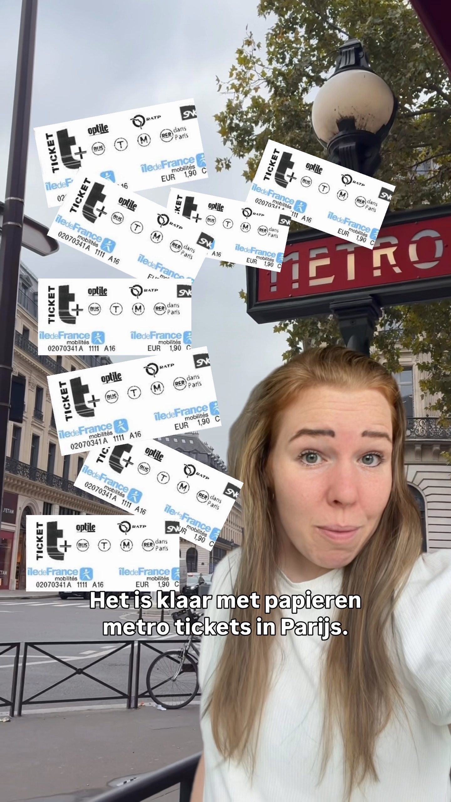Bekijk onze Instagram Reel over metrotickets op je telefoon in Parijs
